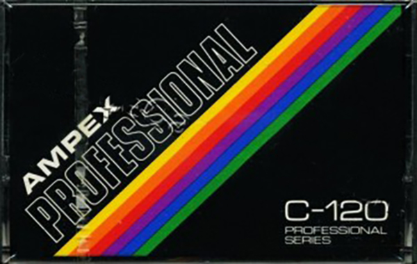 Compact Cassette Ampex Professional 120 "671-C120" Type I Normal 1980 USA