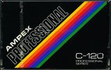 Compact Cassette Ampex Professional 120 "671-C120" Type I Normal 1980 USA