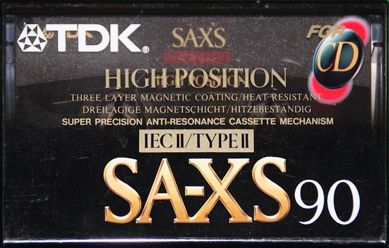 Compact Cassette: TDK  - SA-XS 90