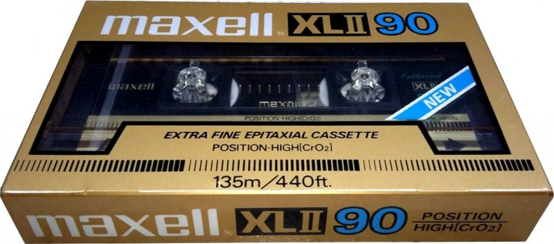 Compact Cassette: Maxell / Hitachi Maxell - XLII 90