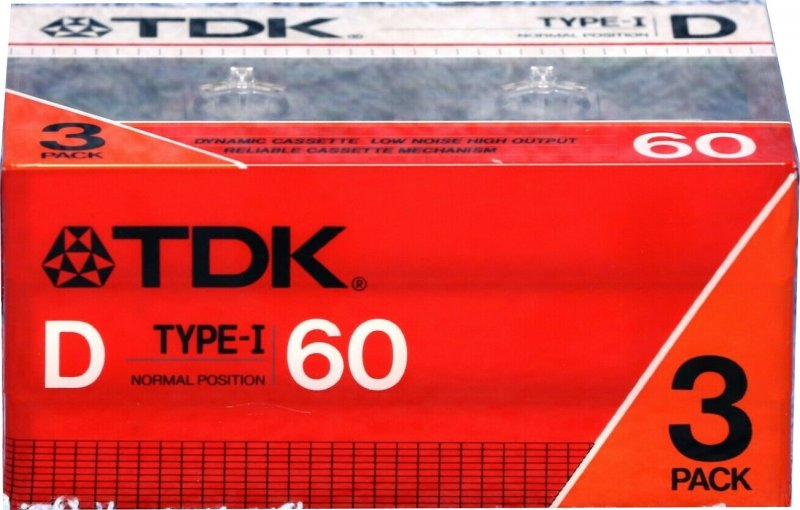 Compact Cassette: TDK  - D 60