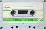 Compact Cassette Stilo 60 "Ferrum Maxi" Type I Normal Poland
