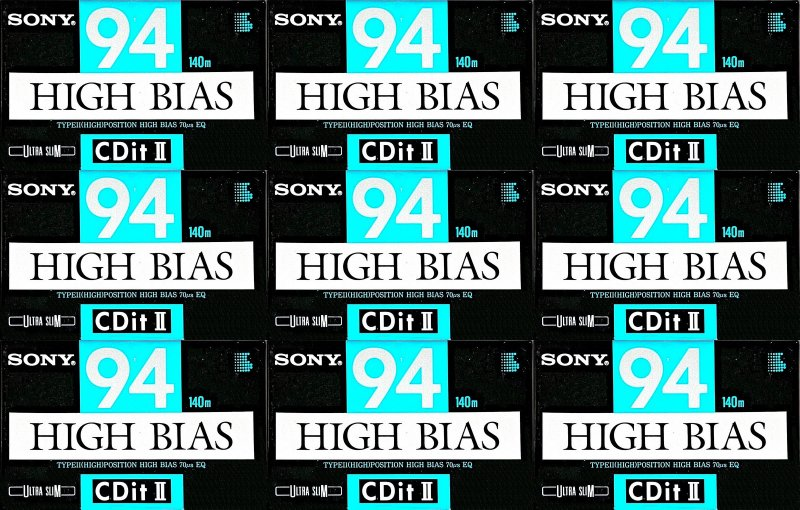 Compact Cassette: Sony  - CDit II 94