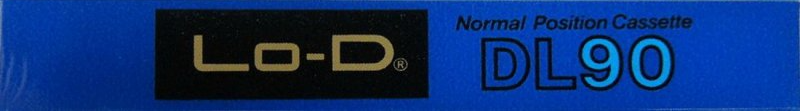 Compact Cassette Lo-D DL 90 Type I Normal 1984 Japan