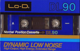 Compact Cassette Lo-D DL 90 Type I Normal 1984 Japan