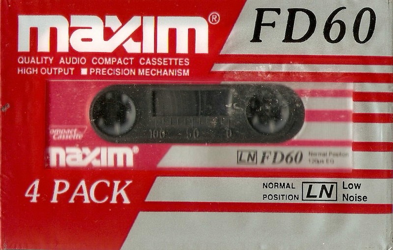 4 pack: Unknown Maxim - FD 60