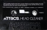 Compact Cassette Tracs Cleaning Cassette 1972 USA