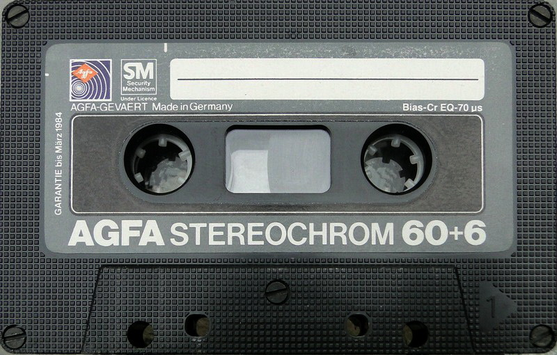 Compact Cassette: AGFA  - Stereochrom 60+6