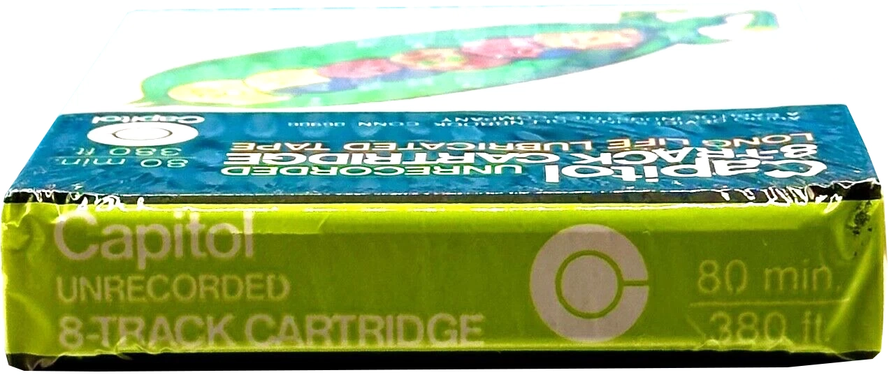 TRACK-8 Capitol 80 "PEAS" Type I Normal 1970 USA