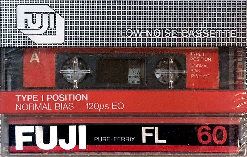 Compact Cassette Fuji FL 60 Type I Normal 1980 Europe, USA