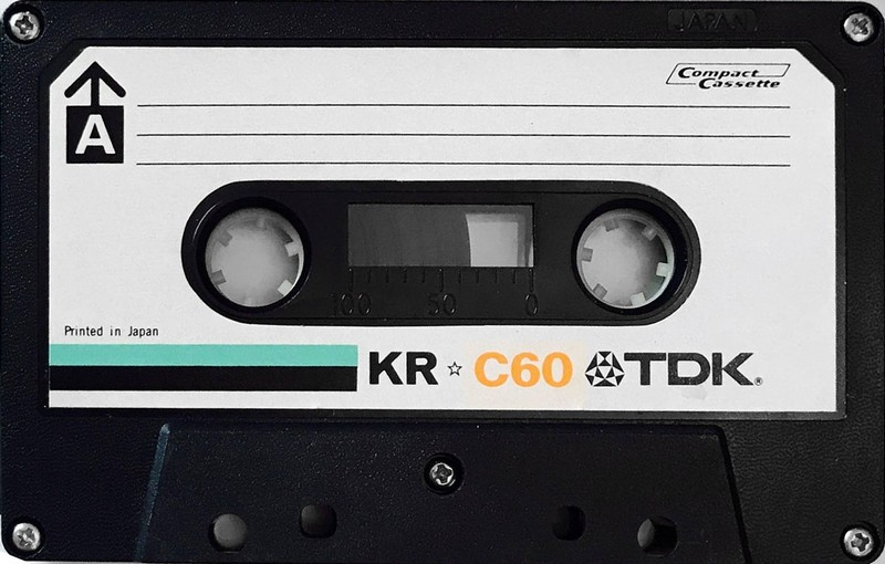 Compact Cassette TDK KR Krom 60 Type II Chrome 1973 Europe, USA