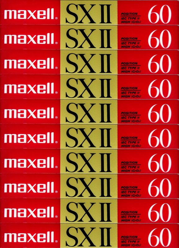 Compact Cassette: Maxell / Hitachi Maxell - SX II 60