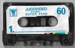 Compact Cassette Jugovideo Golubac 60 Type I Normal Yugoslavia