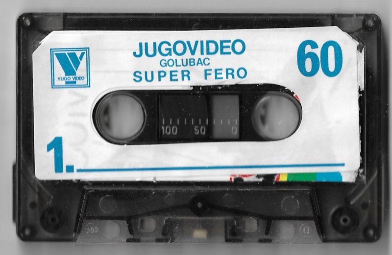 Compact Cassette: Unknown Jugovideo Golubac -  60