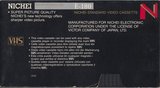 VHS, Video Home System Nichei 180 Type I Normal Europe