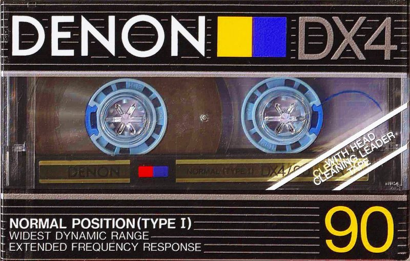 Compact Cassette: Nippon Columbia / Denon Denon - DX4 90