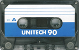 Compact Cassette Unitech LH1 90 Type I Normal 1979 Japan