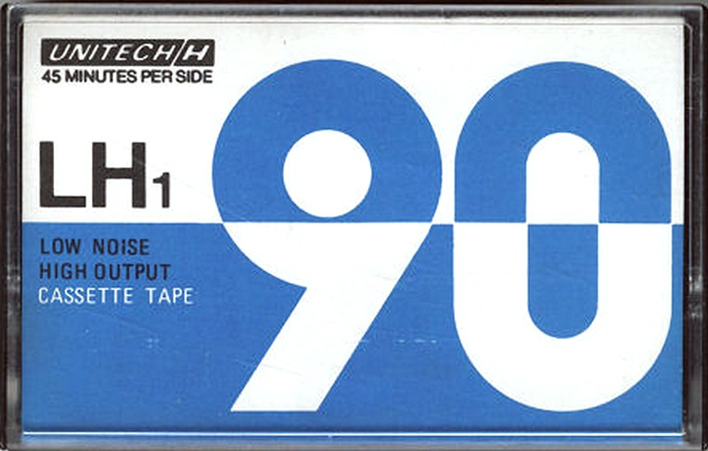 Compact Cassette Unitech LH1 90 Type I Normal 1979 Japan