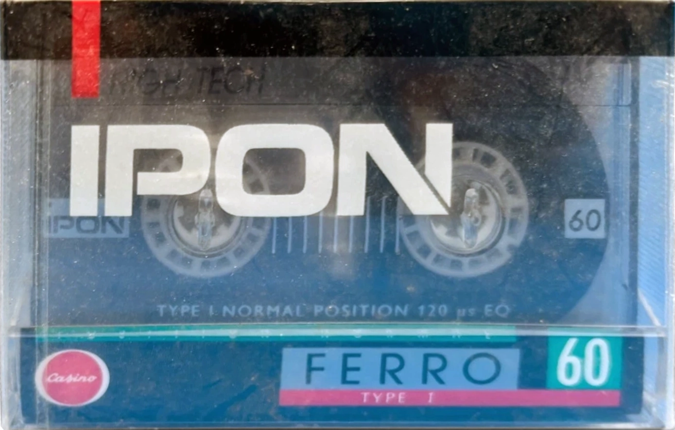 Compact Cassette Ipon 60 Type I Normal France
