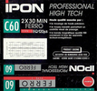 Compact Cassette Ipon 60 Type I Normal France
