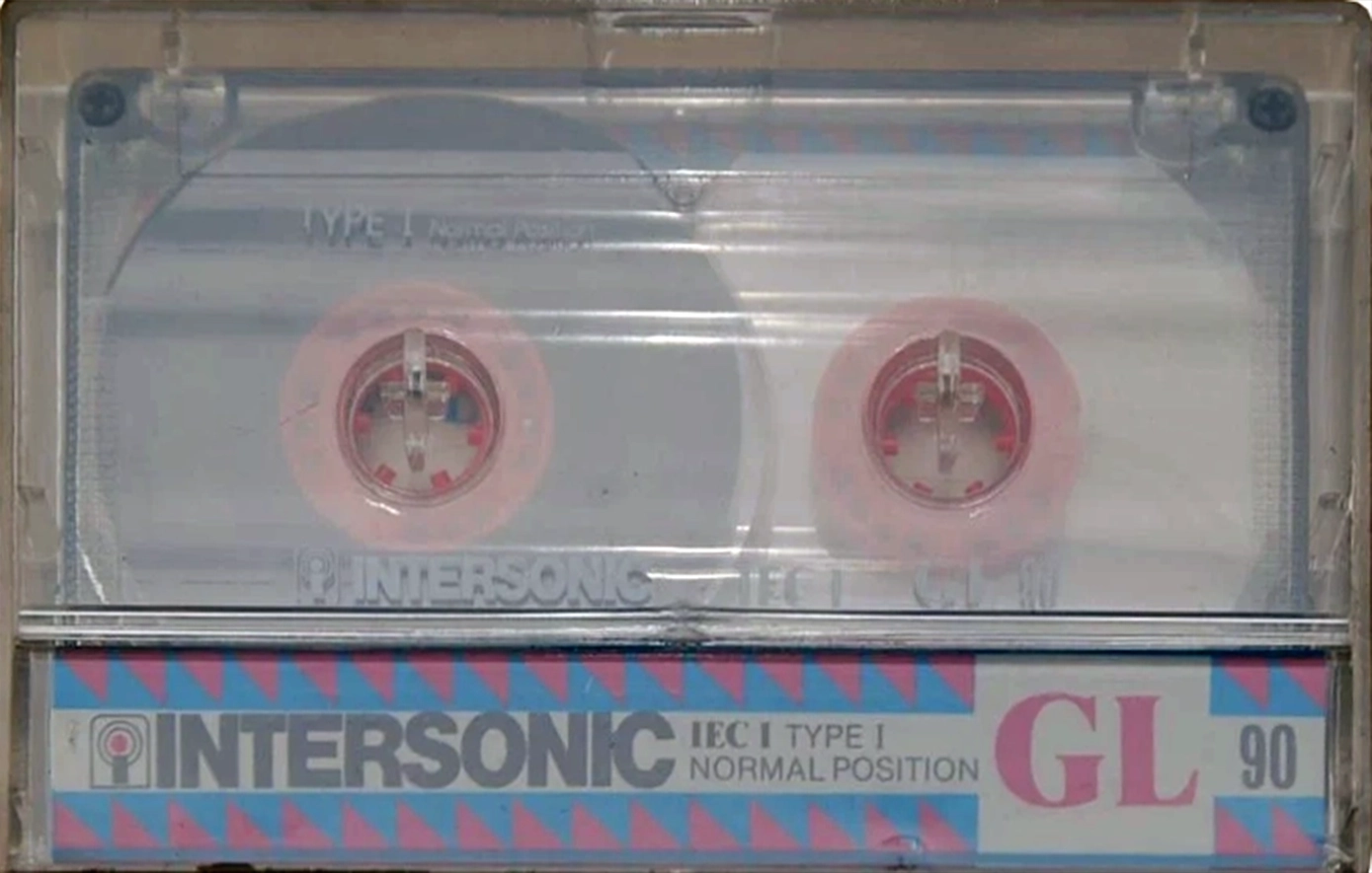 Compact Cassette Intersonic GL 90 Type I Normal Greece