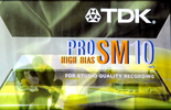Compact Cassette TDK PRO SM 10 Type II Chrome 2003 Thailand