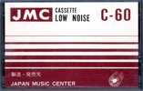 Compact Cassette JMC 60 Type I Normal Japan