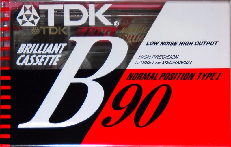 Compact Cassette: TDK  - B 90