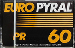 Compact Cassette Europyral PR 60 Type I Normal 1984 France