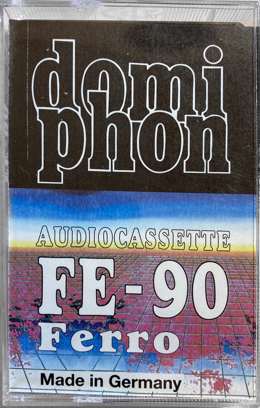 Compact Cassette Domiphon 90 Type I Normal 1989 Europe