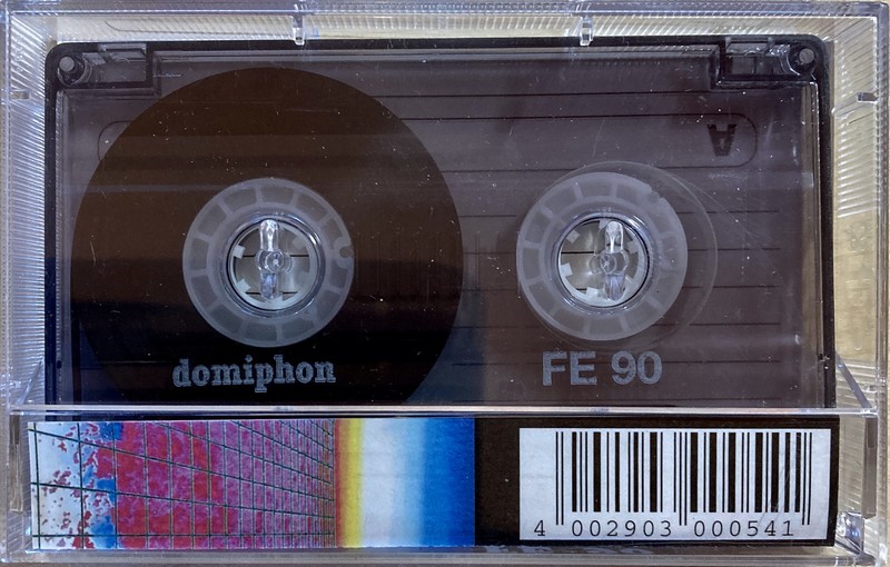 Compact Cassette Domiphon 90 Type I Normal 1989 Europe