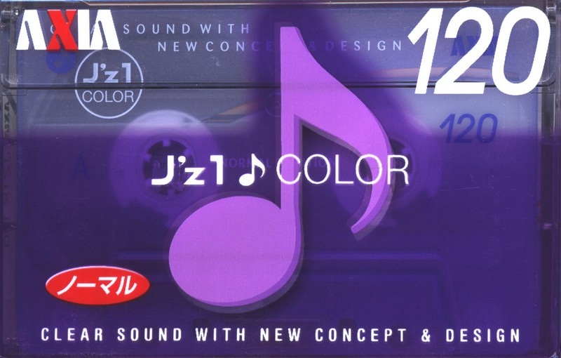 Compact Cassette AXIA J`z 1 Color 120 "JZ1K 120" Type I Normal 2003 Japan