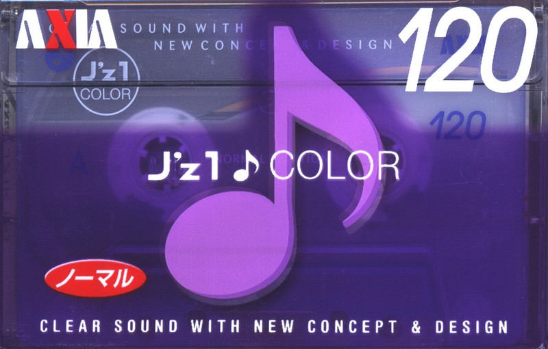 Compact Cassette: FUJI AXIA - J`z 1 Color 120