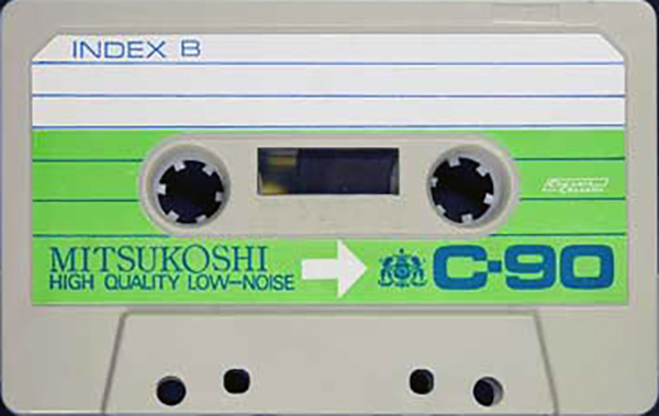 Compact Cassette Mitsukoshi 90 Type I Normal 1975 Japan