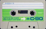 Compact Cassette Mitsukoshi 90 Type I Normal 1975 Japan