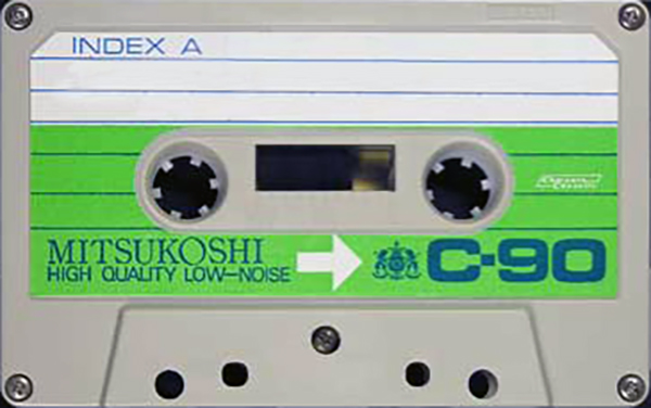 Compact Cassette Mitsukoshi 90 Type I Normal 1975 Japan