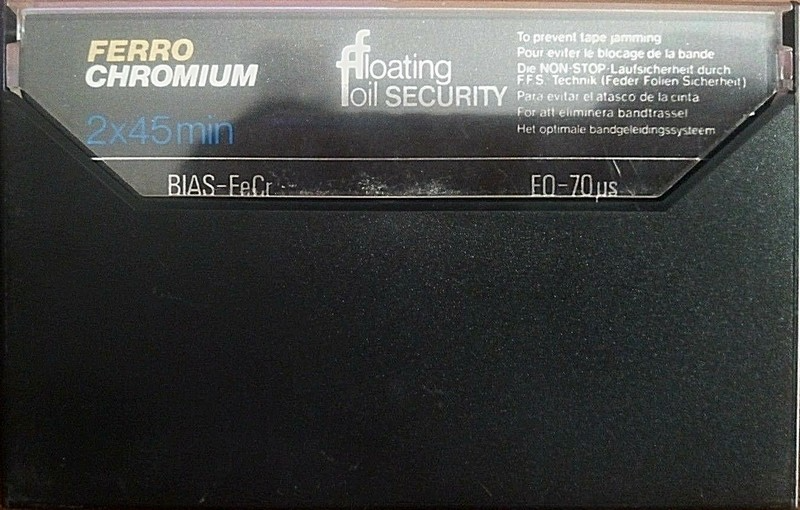 Compact Cassette: Philips Aristona - Ferro Chromium 90