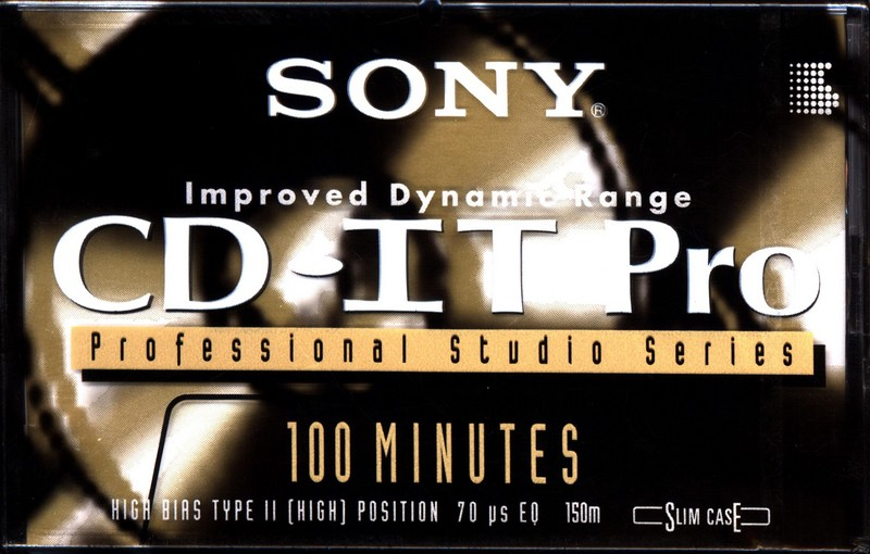 Compact Cassette: Sony  - CD-IT PRO 100