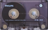Compact Cassette Philips FS 60 Type I Normal 1989 Europe