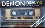Compact Cassette Denon DXM 90 Type IV Metal 1981 Europe