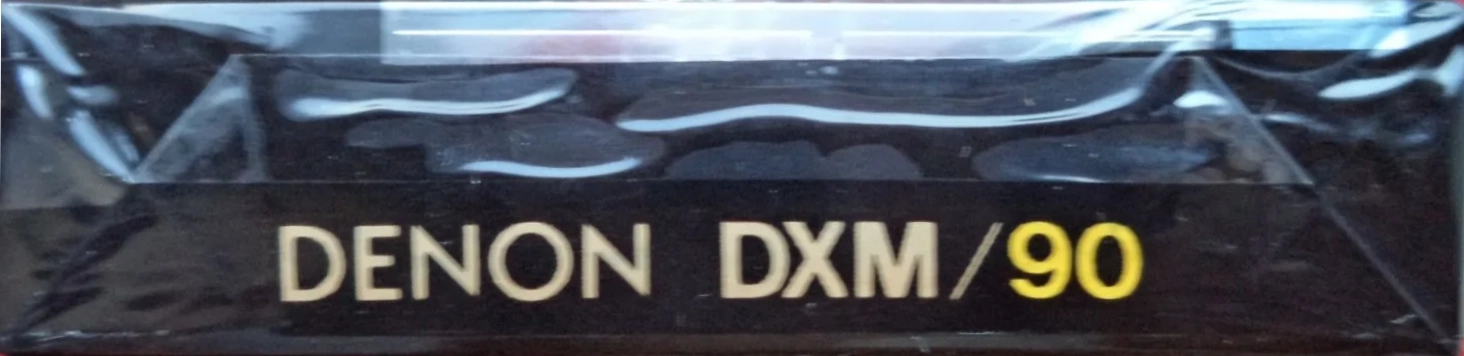 Compact Cassette Denon DXM 90 Type IV Metal 1981 Europe