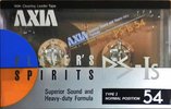 Compact Cassette AXIA PS-Is 54 Type I Normal 1987 Japan