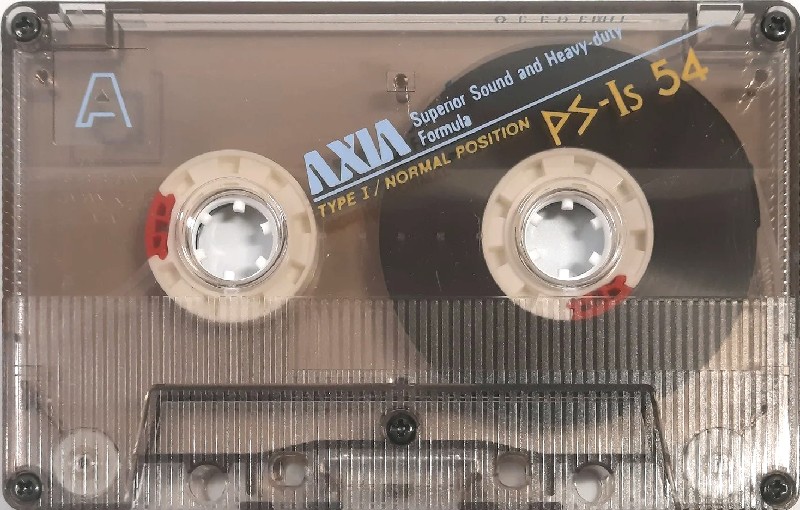 Compact Cassette AXIA PS-Is 54 Type I Normal 1987 Japan