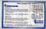 Compact Cassette Intersonic SD 46 Type I Normal 1983 Greece