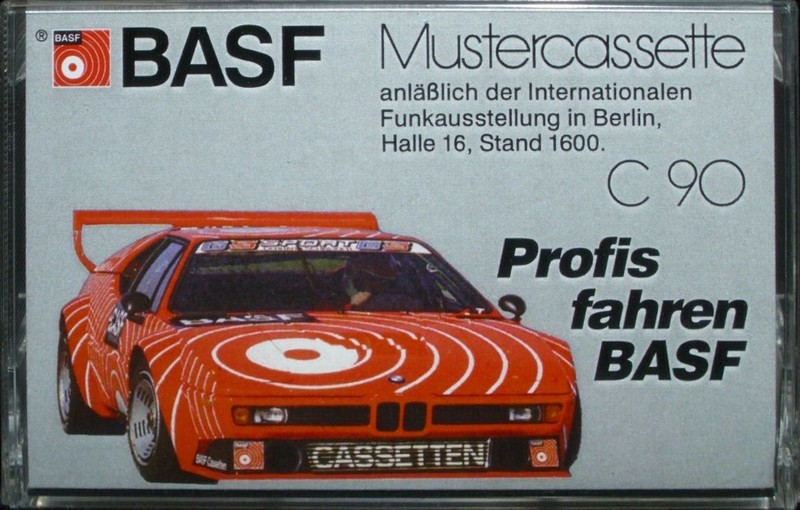 Compact Cassette: BASF  - Chromdioxid Super II 90