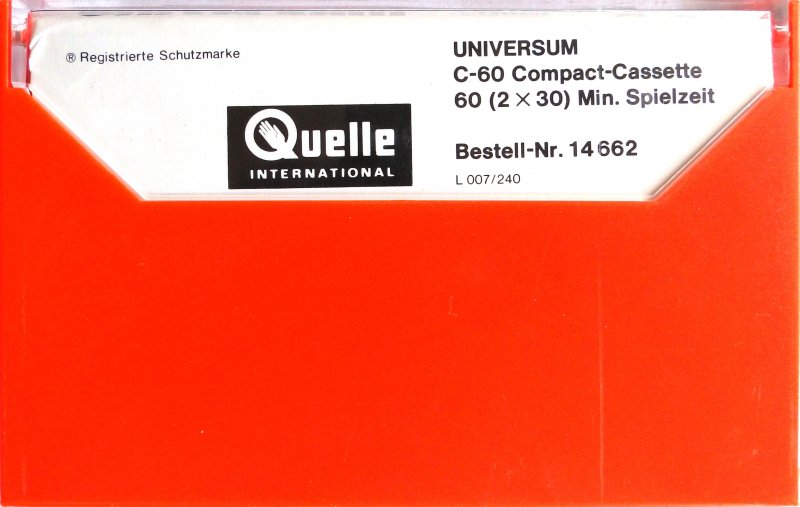 Compact Cassette:  Universum -  60