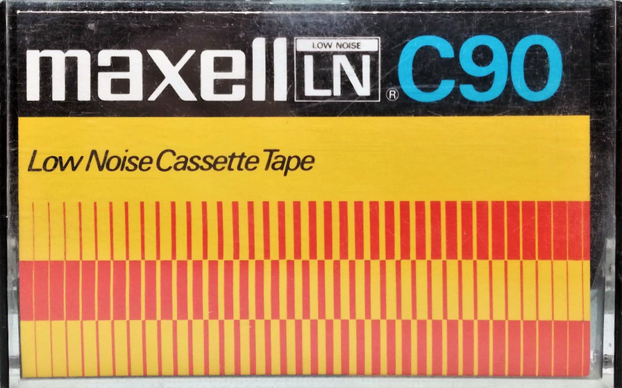 Compact Cassette Maxell LN 90 Type I Normal 1974 Japan