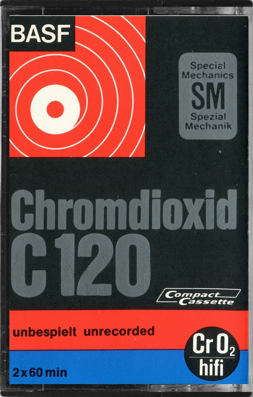 Compact Cassette: BASF  - Chromdioxid 120