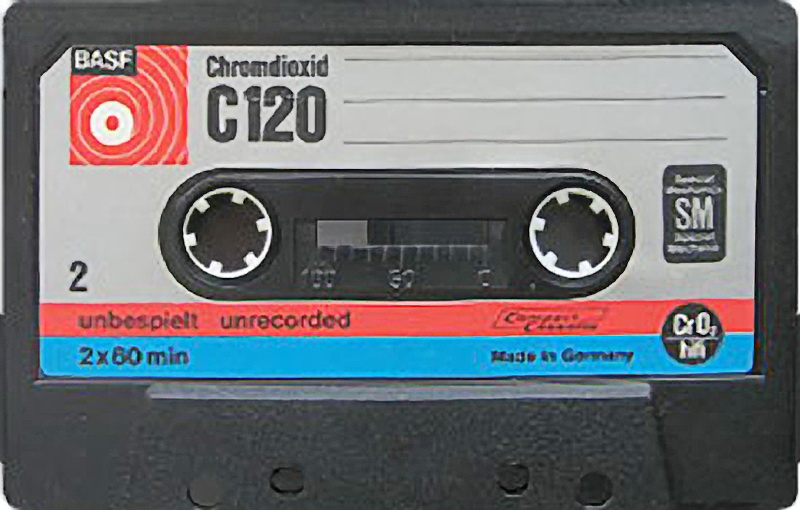 Compact Cassette: BASF  - Chromdioxid 120