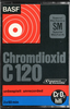 Compact Cassette BASF Chromdioxid 120 Type II Chrome 1972 Europe